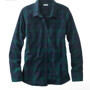 Scotch Plaid Flannel Shirt